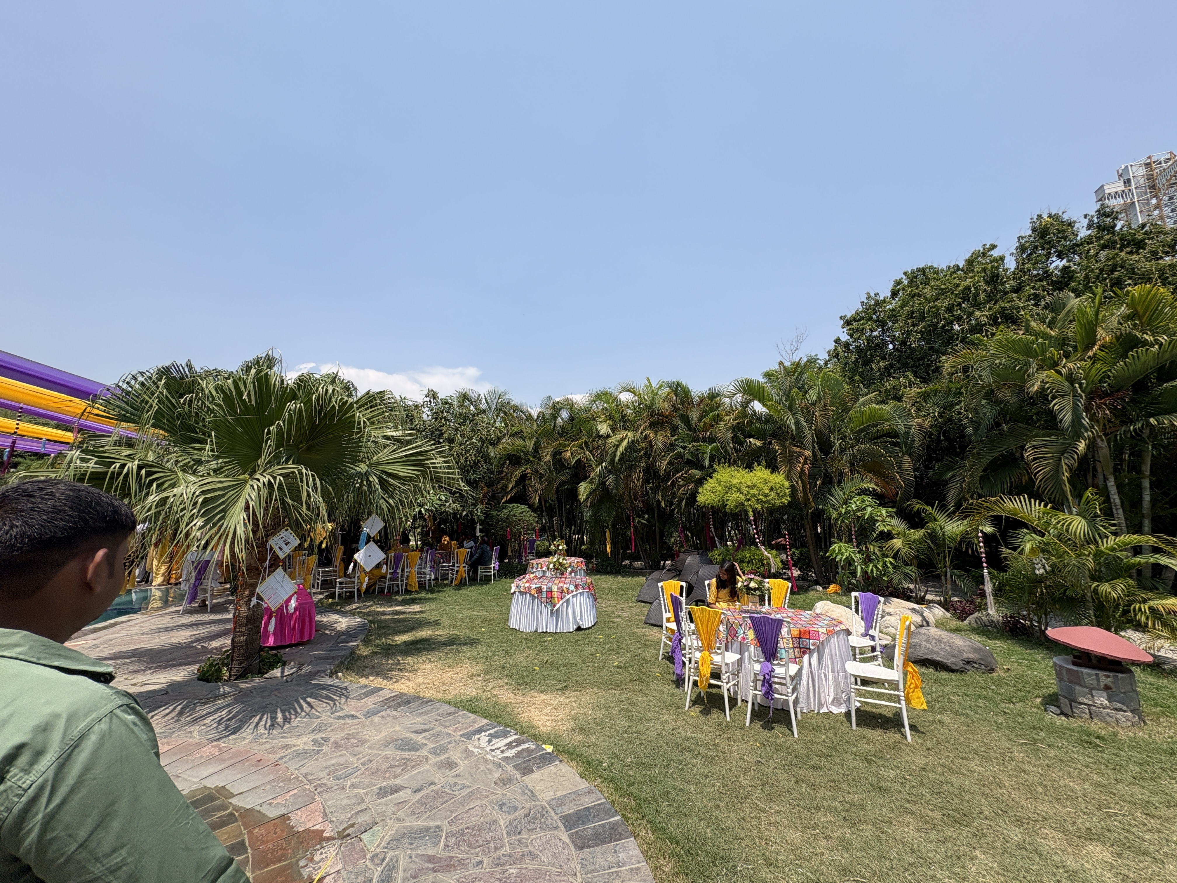 Haldi wedding photo at Corbett Wild Resort